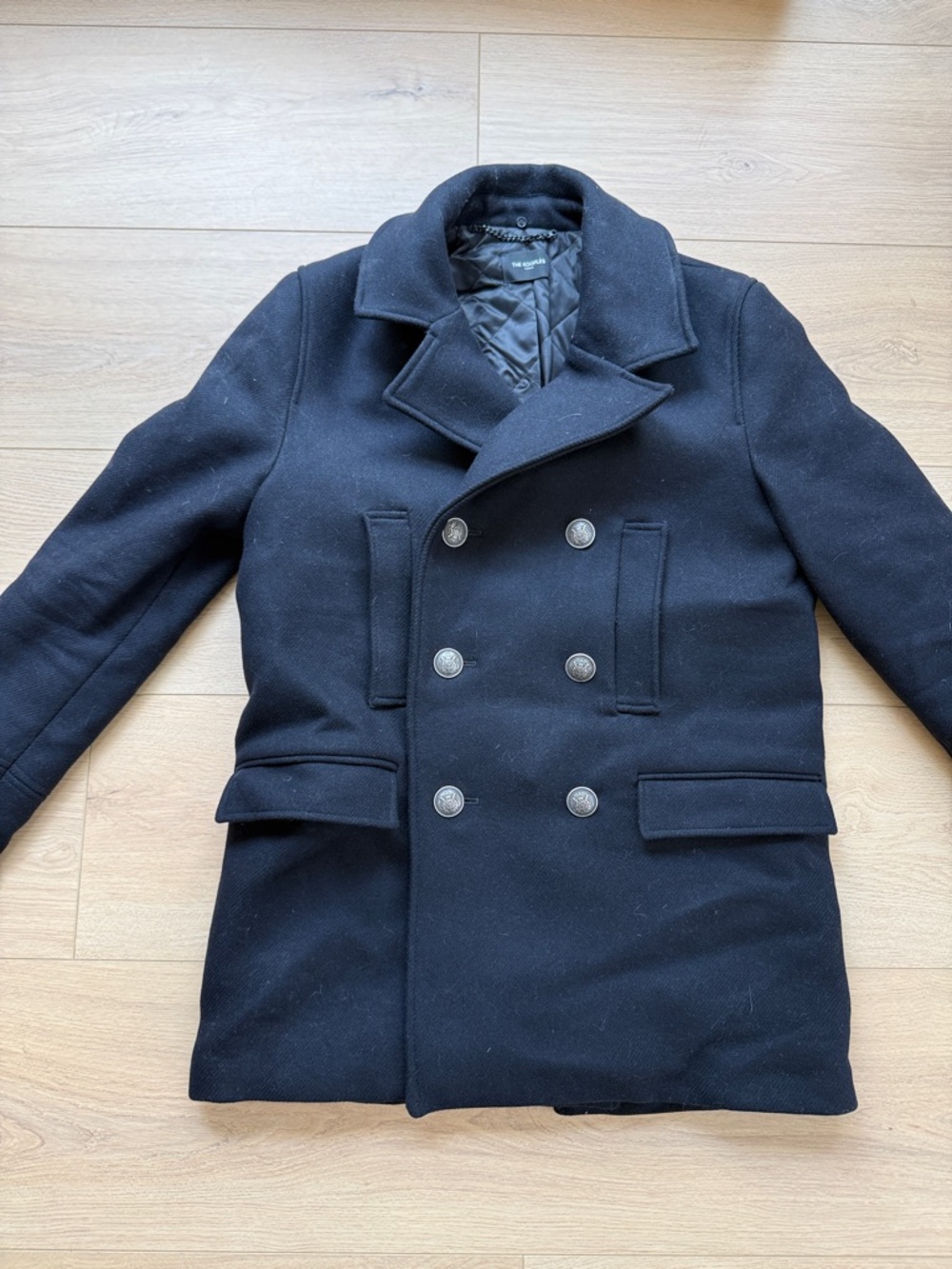 The Kooples wool trench